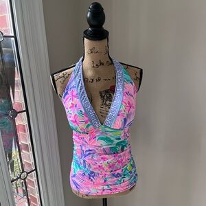 LILLY PULITZER Tankini Top “It Was All A Dream”